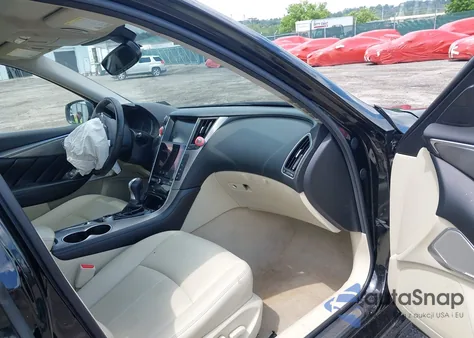 2017 Infiniti Q50 3.0T Premium из США, поврежденный, VIN JN1EV7AR9HM833459